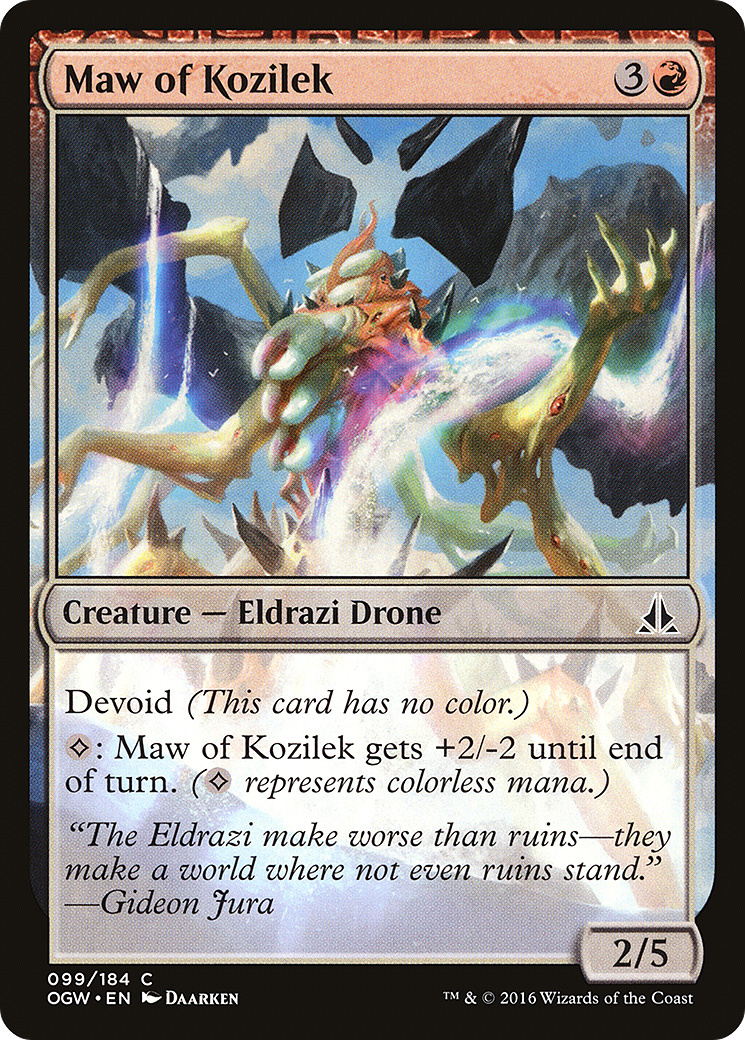 Image of Maw of Kozilek [Oath of the Gatewatch]