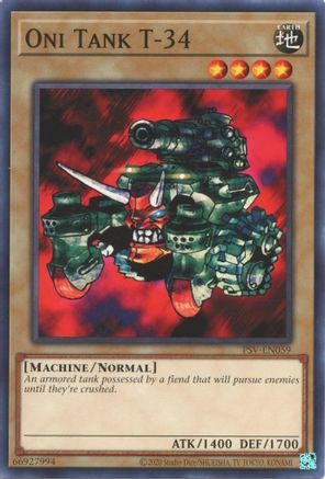 Image of Oni Tank T-34 (25th Anniversary) [PSV-EN059] Common