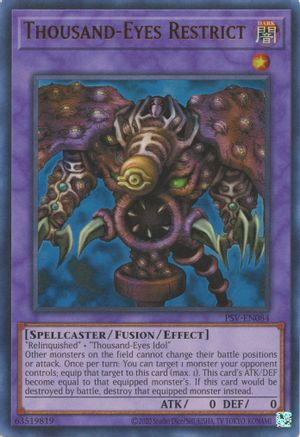 Image of Thousand-Eyes Restrict (25th Anniversary) [PSV-EN084] Ultra Rare