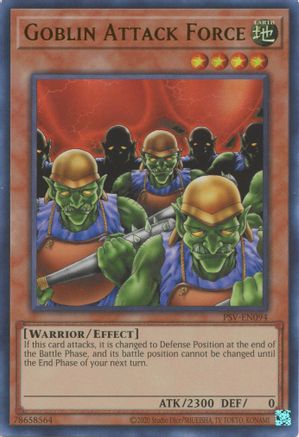 Image of Goblin Attack Force (25th Anniversary) [PSV-EN094] Ultra Rare