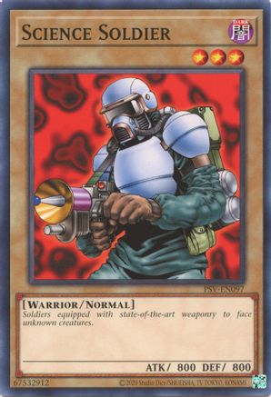 Image of Science Soldier (25th Anniversary) [PSV-EN097] Common