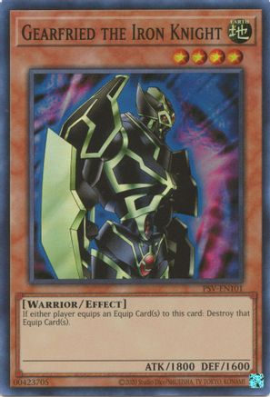 Image of Gearfried the Iron Knight (25th Anniversary) [PSV-EN101] Super Rare