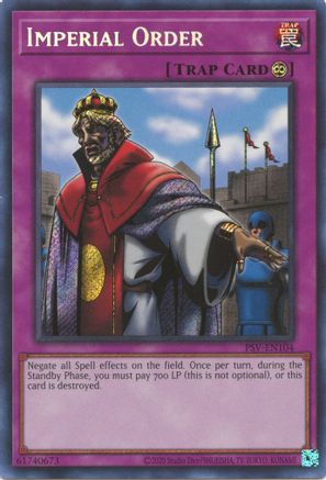 Image of Imperial Order (25th Anniversary) [PSV-EN104] Secret Rare