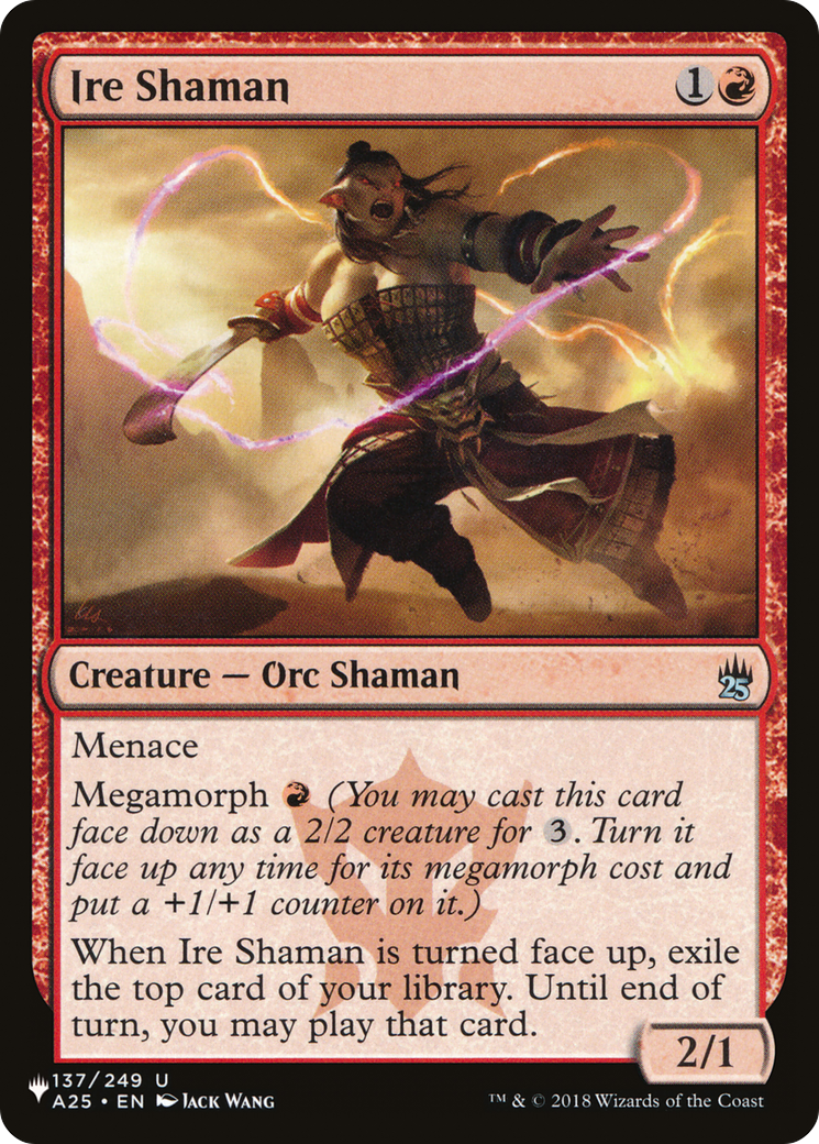 Image of Ire Shaman [The List]