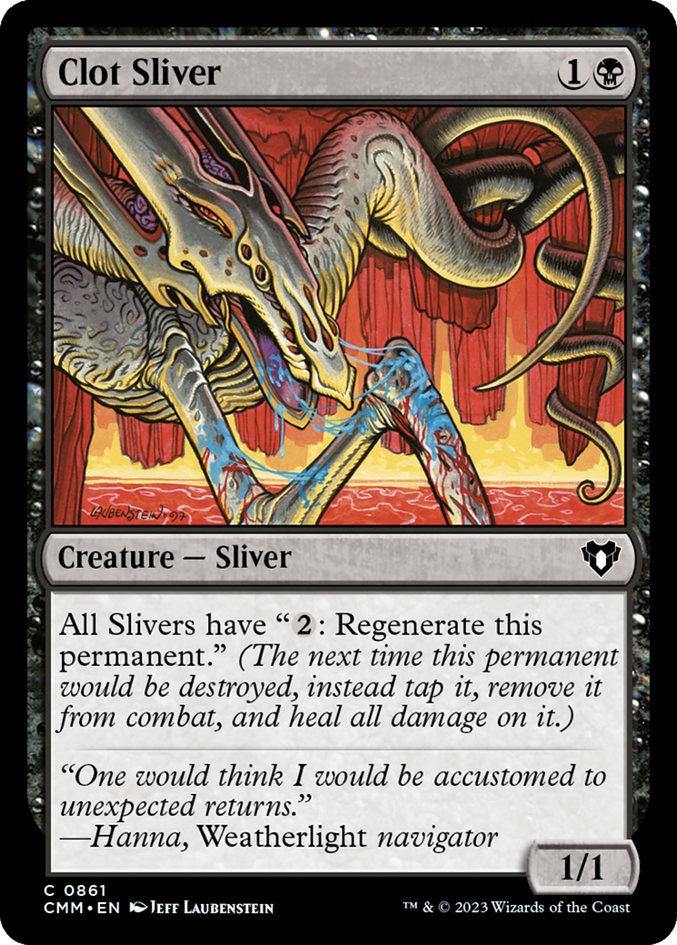 Image of Clot Sliver [Commander Masters]
