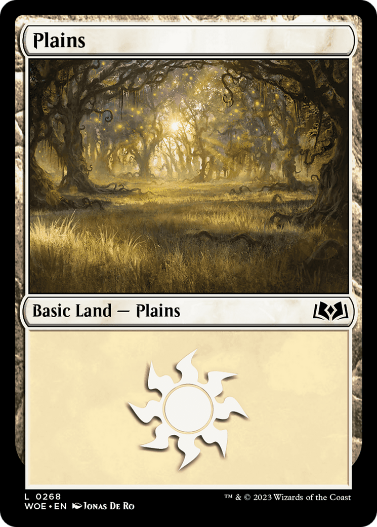 Image of Plains (0268) [Wilds of Eldraine]