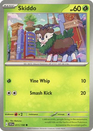 Image of Skiddo (011/198) [Scarlet & Violet: Base Set]