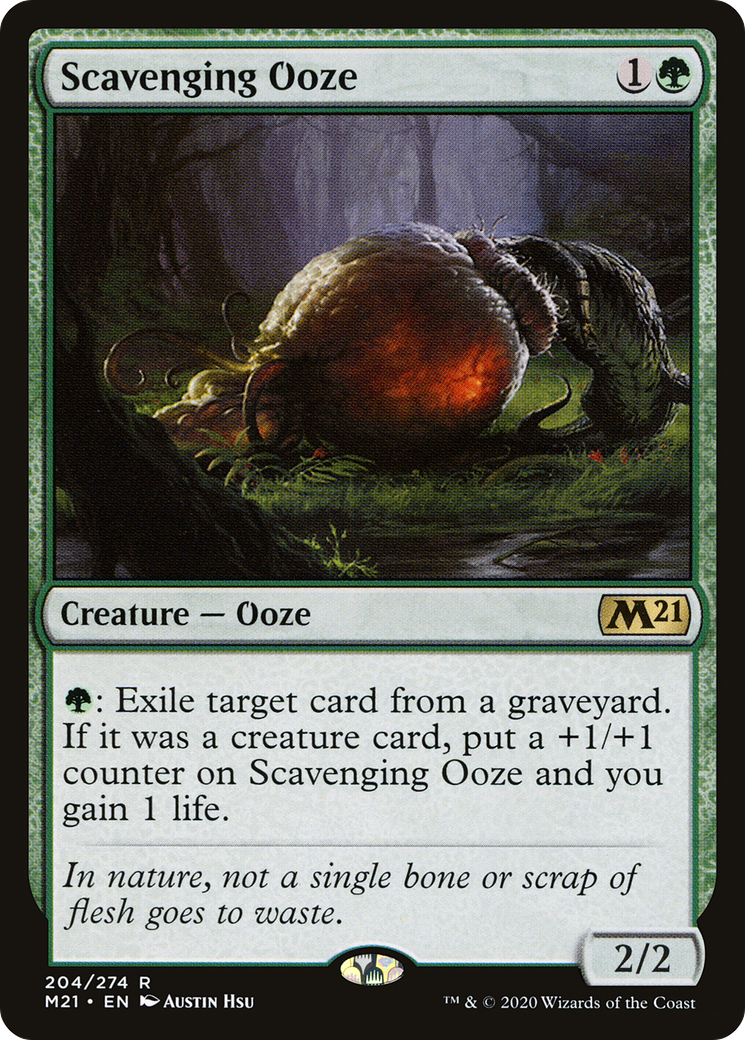 Image of Scavenging Ooze [Core Set 2021]