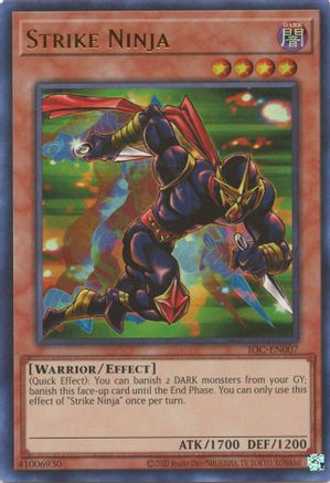Image of Strike Ninja (25th Anniversary) [IOC-EN007] Ultra Rare
