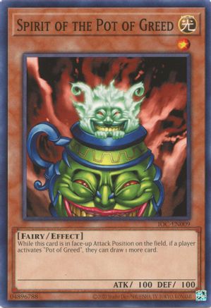 Image of Spirit of the Pot of Greed (25th Anniversary) [IOC-EN009] Common