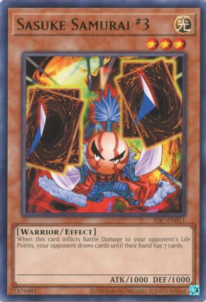 Image of Sasuke Samurai #3 (25th Anniversary) [IOC-EN011] Rare