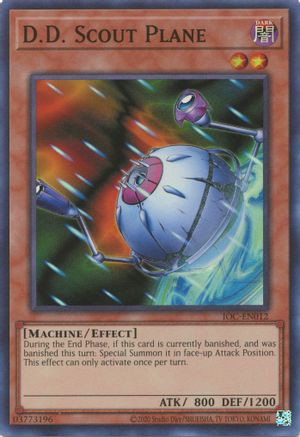 Image of D.D. Scout Plane (25th Anniversary) [IOC-EN012] Super Rare