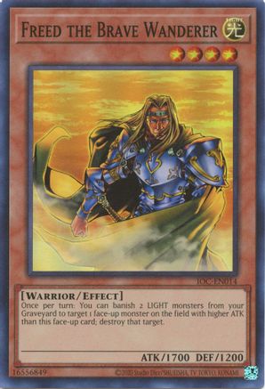 Image of Freed the Brave Wanderer (25th Anniversary) [IOC-EN014] Super Rare