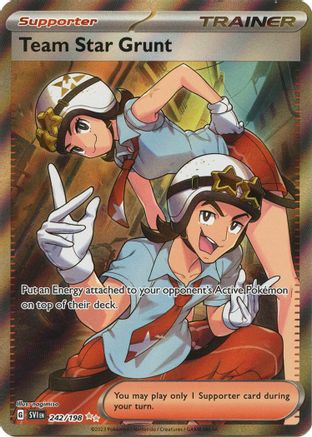 Image of Team Star Grunt (242/198) [Scarlet & Violet: Base Set]