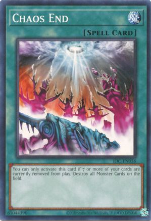 Image of Chaos End (25th Anniversary) [IOC-EN036] Common