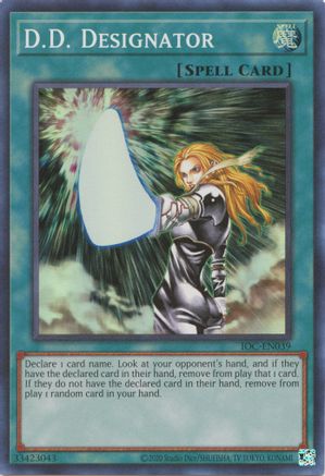 Image of D.D. Designator (25th Anniversary) [IOC-EN039] Super Rare