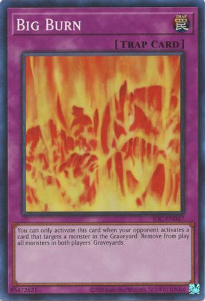 Image of Big Burn (25th Anniversary) [IOC-EN047] Super Rare
