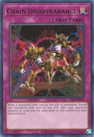 Image of Chain Disappearance (25th Anniversary) [IOC-EN052] Rare