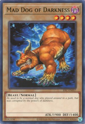 Image of Mad Dog of Darkness (25th Anniversary) [IOC-EN057] Rare