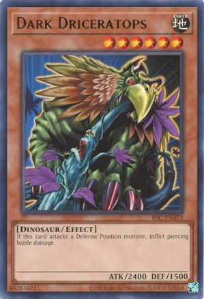 Image of Dark Driceratops (25th Anniversary) [IOC-EN073] Rare