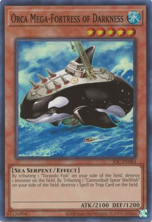 Image of Orca Mega-Fortress of Darkness (25th Anniversary) [IOC-EN084] Super Rare