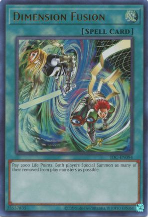 Image of Dimension Fusion (25th Anniversary) [IOC-EN094] Ultra Rare