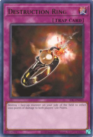 Image of Destruction Ring (25th Anniversary) [IOC-EN101] Rare