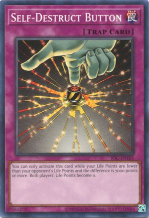 Image of Self-Destruct Button (25th Anniversary) [IOC-EN105] Common