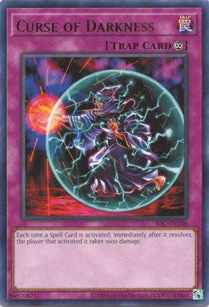 Image of Curse of Darkness (25th Anniversary) [IOC-EN106] Rare