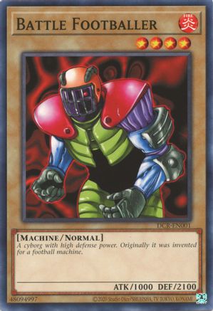 Image of Battle Footballer (25th Anniversary) [DCR-EN001] Common