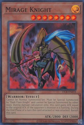 Image of Mirage Knight (25th Anniversary) [DCR-EN018] Super Rare
