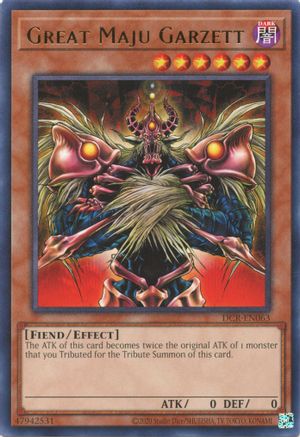 Image of Great Maju Garzett (25th Anniversary) [DCR-EN063] Rare