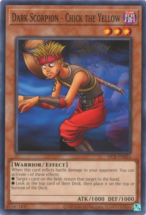 Image of Dark Scorpion - Chick the Yellow (25th Anniversary) [DCR-EN026] Common