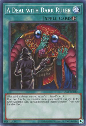 Image of A Deal with Dark Ruler (25th Anniversary) [DCR-EN030] Common