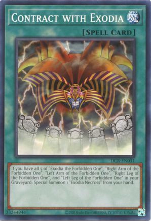 Image of Contract with Exodia (25th Anniversary) [DCR-EN031] Common