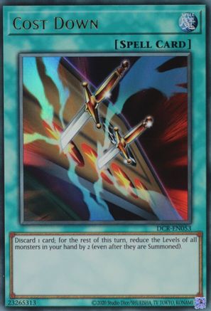 Image of Cost Down (25th Anniversary) [DCR-EN053] Ultra Rare