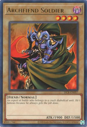 Image of Archfiend Soldier (25th Anniversary) [DCR-EN057] Rare