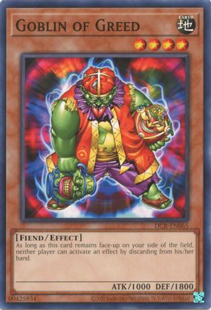 Image of Goblin of Greed (25th Anniversary) [DCR-EN065] Common