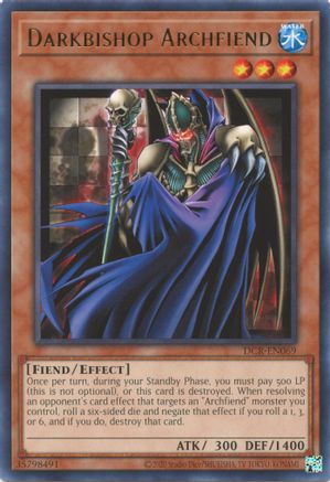 Image of Darkbishop Archfiend (25th Anniversary) [DCR-EN069] Rare