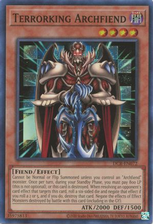 Image of Terrorking Archfiend (25th Anniversary) [DCR-EN072] Super Rare