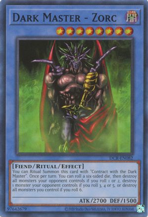 Image of Dark Master - Zorc (25th Anniversary) [DCR-EN082] Super Rare