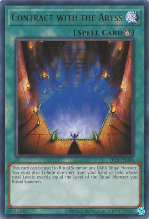 Image of Contract with the Abyss (25th Anniversary) [DCR-EN086] Rare