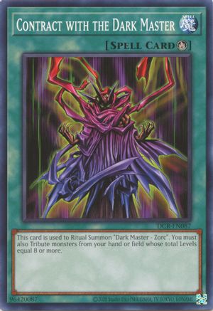 Image of Contract with the Dark Master (25th Anniversary) [DCR-EN087] Common