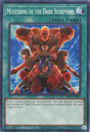 Image of Mustering of the Dark Scorpions (25th Anniversary) [DCR-EN093] Common