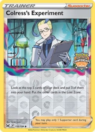 Image of Colress's Experiment (Regional Championships) [Sword & Shield: Lost Origin]