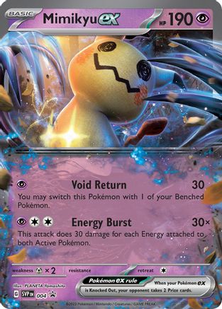 Image of Mimikyu ex (004) [Scarlet & Violet: Black Star Promos]