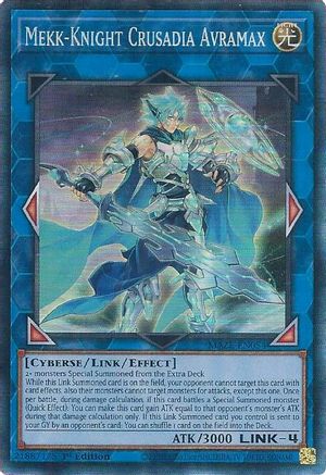 Image of Mekk-Knight Crusadia Avramax [MAZE-EN054] Collector's Rare