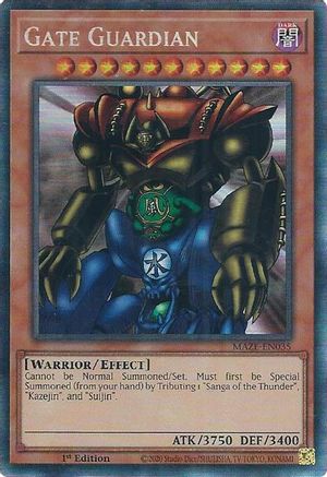 Image of Gate Guardian [MAZE-EN035] Collector's Rare