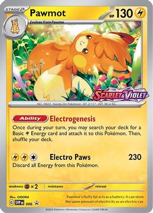 Image of Pawmot (006) [Scarlet & Violet: Black Star Promos]