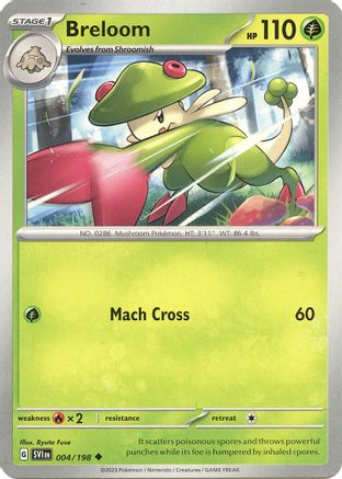 Image of Breloom (004/198) [Scarlet & Violet: Base Set]
